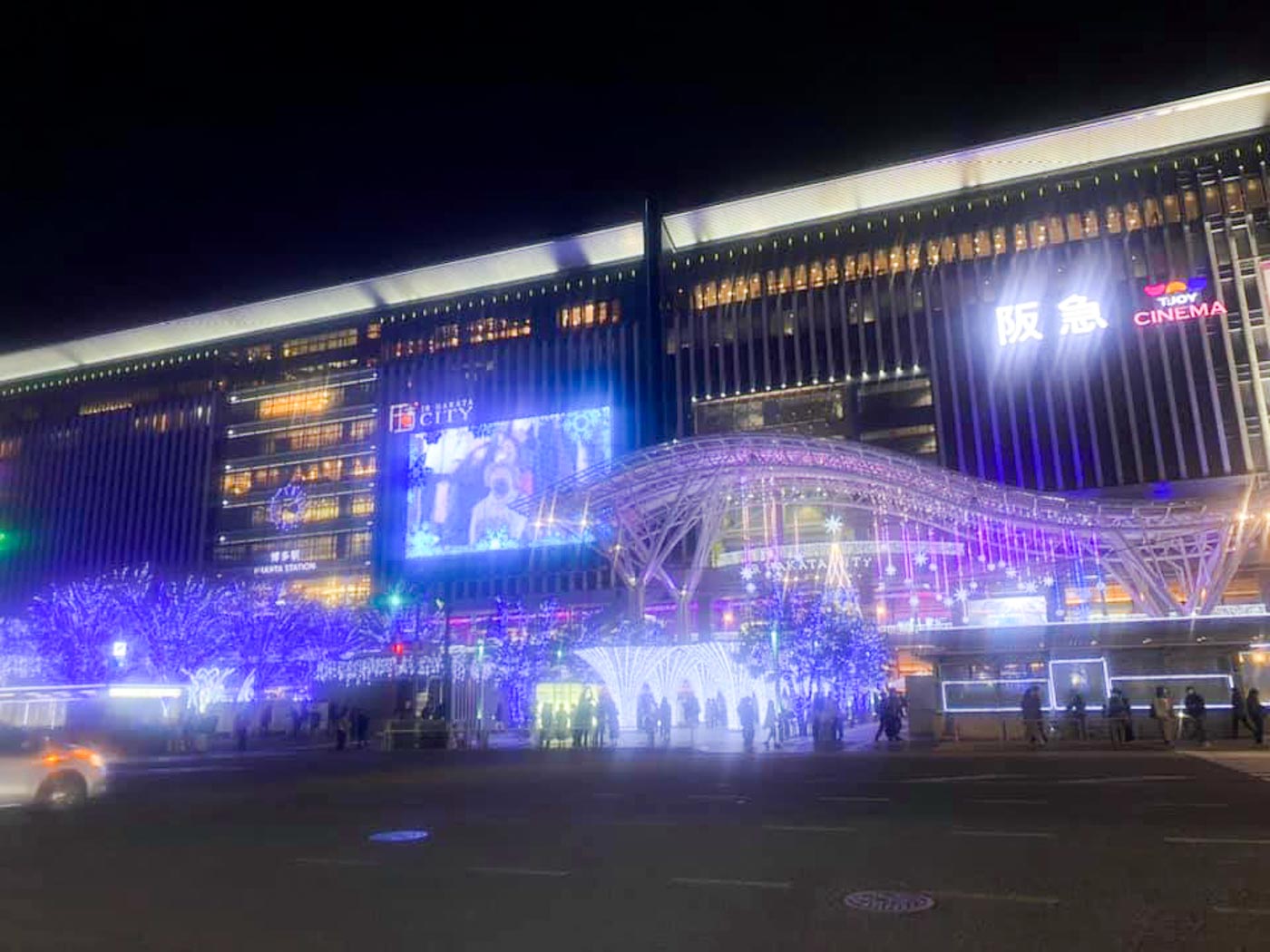 福岡クリスマスマーケット風景